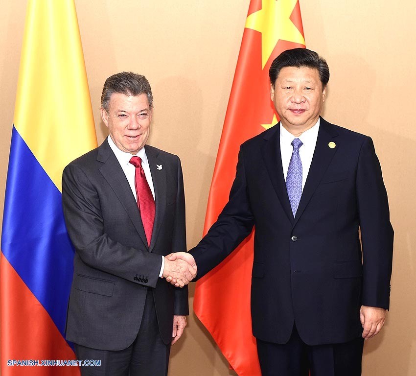 Presidentes Chino Y Colombiano Prometen Impulsar Cooperación