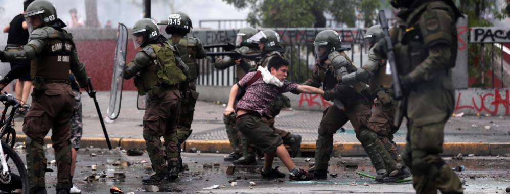 Chile Protestas Apec