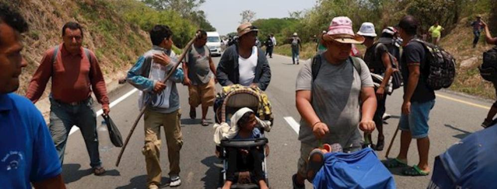 Autoridades migratorias y organismos internacionales habilitan módulos contra COVID-19 a migrantes en norte de México