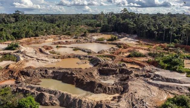 Minería, otro factor para la deforestación amazónica