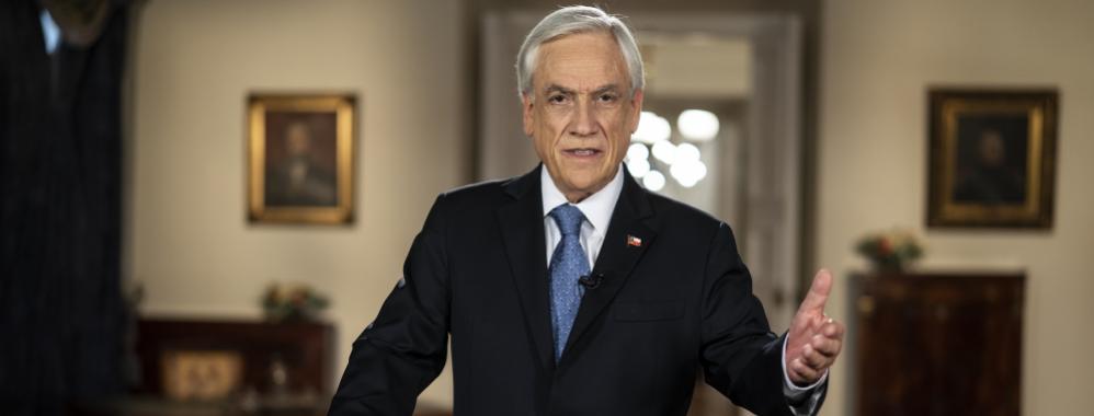 Piñera anuncia beneficios adicionales para la clase media por Covid-19