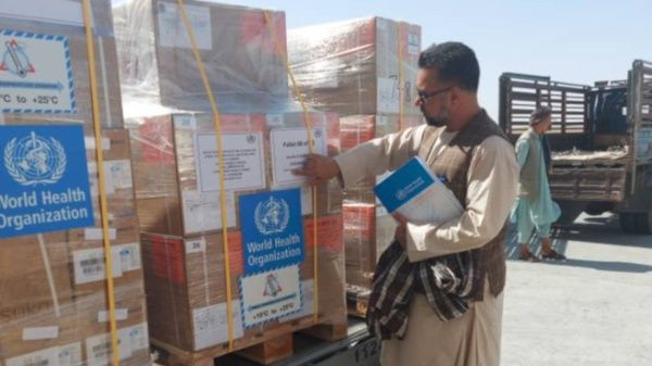 OMS establece corredor humanitario en Afganistán