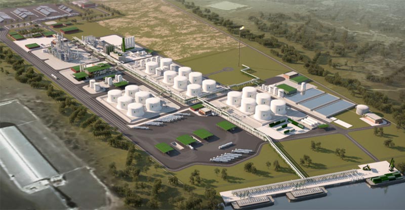 Brasil anuncia construcción de primera biorefinería para producir diesel verde
