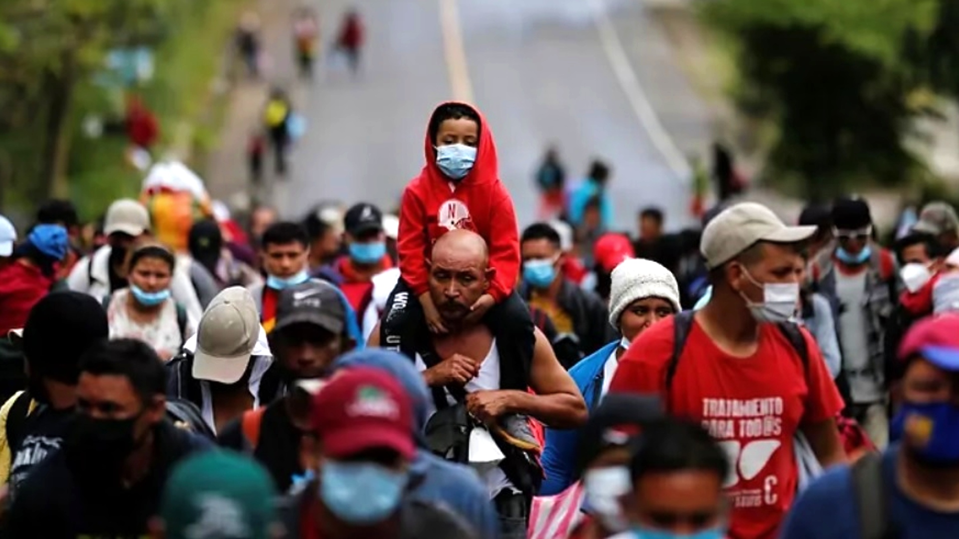 Nueva caravana de migrantes parte desde el sur de México