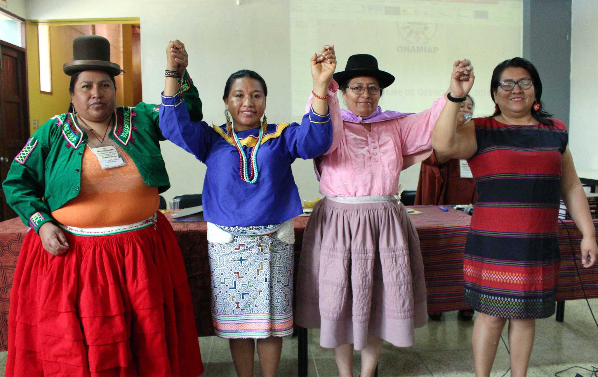 Mujeres indígenas de Latinoamérica se unen para proteger sus derechos