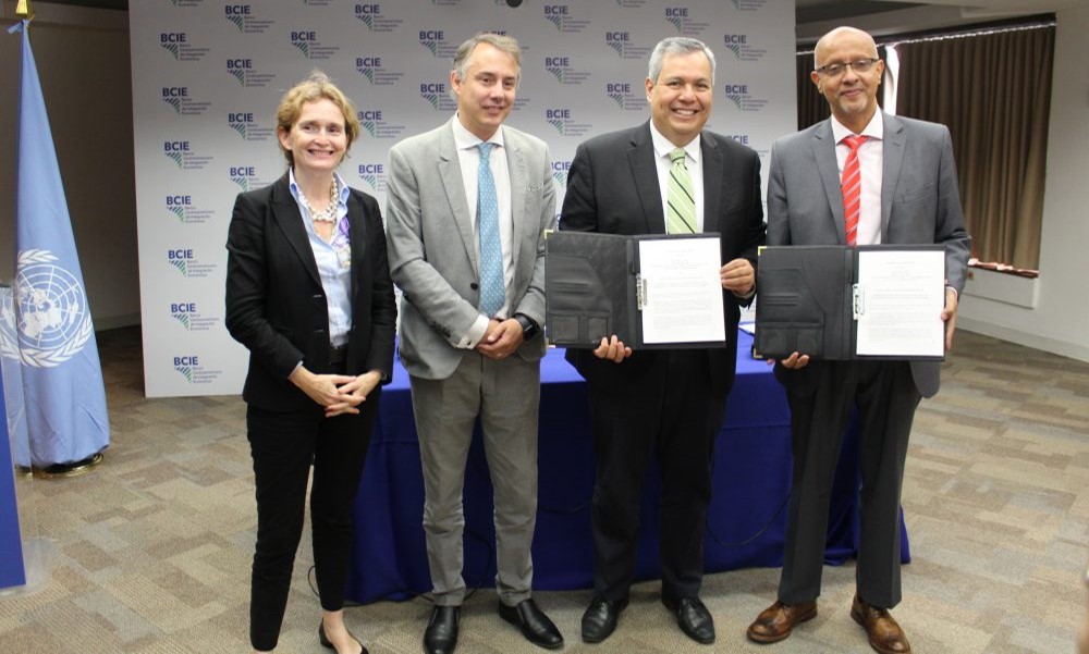 BCIE y ONU firman acuerdo para impulsar desarrollo sostenible de América Latina y el Caribe