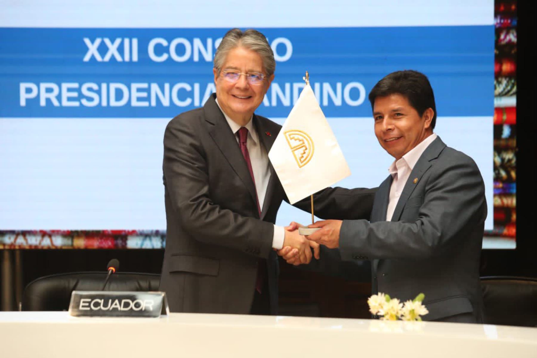 SELA salutes Pedro Castillo on taking over the presidency pro tempore of the Andean Community