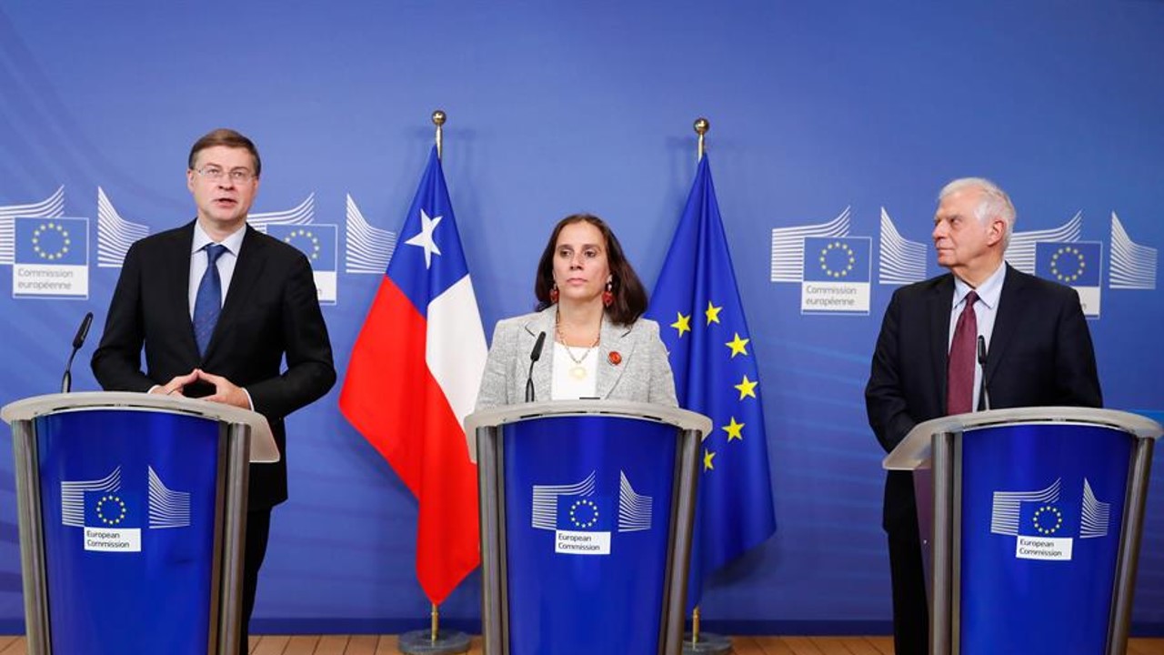  La UE y Chile anuncian un acuerdo para modernizar su pacto comercial