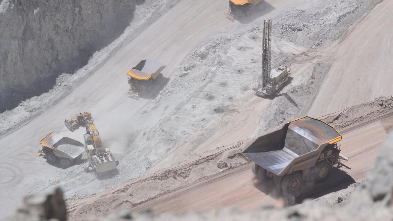 Inventarios de la minería del cobre en Chile crecieron 7% en enero