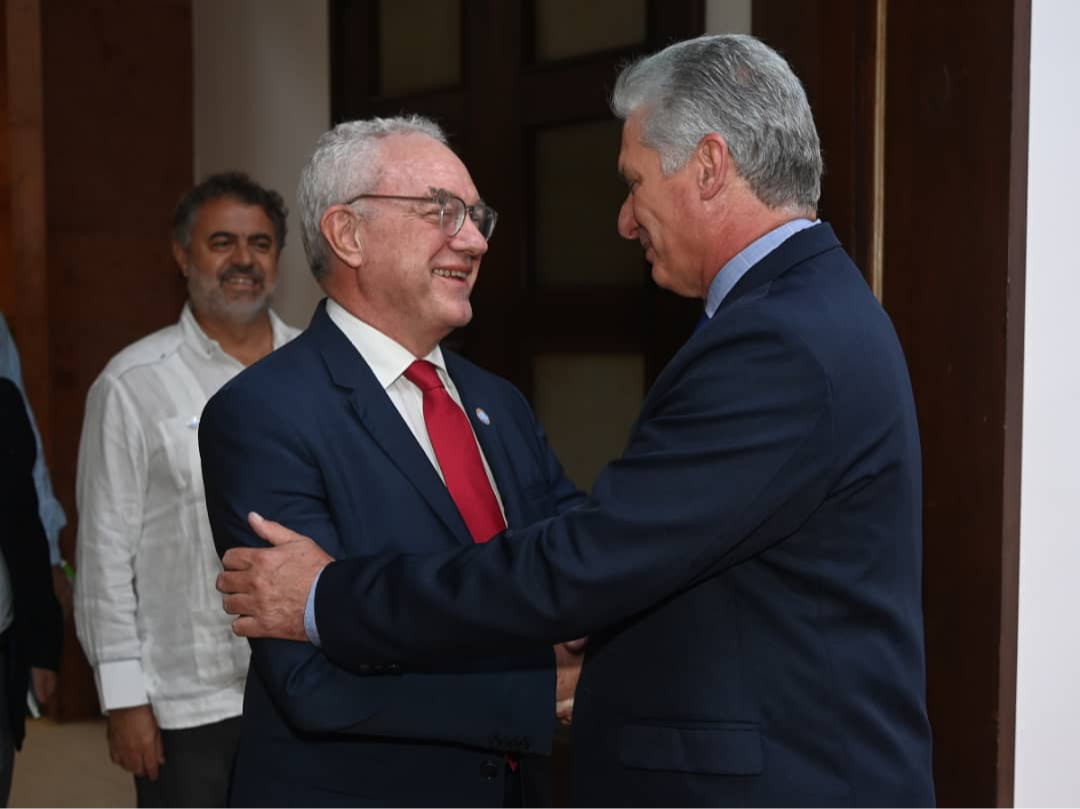 Presidente de Cuba expresa voluntad de fortalecer nexos con FAO