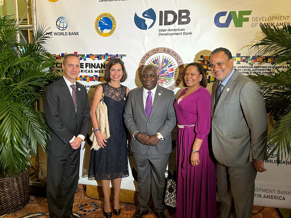 CAF resalta el rol del Caribe en la lucha global contra el cambio climático