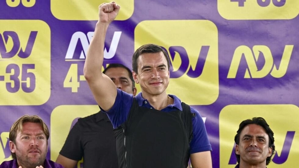 Daniel Noboa gana las presidenciales en Ecuador
