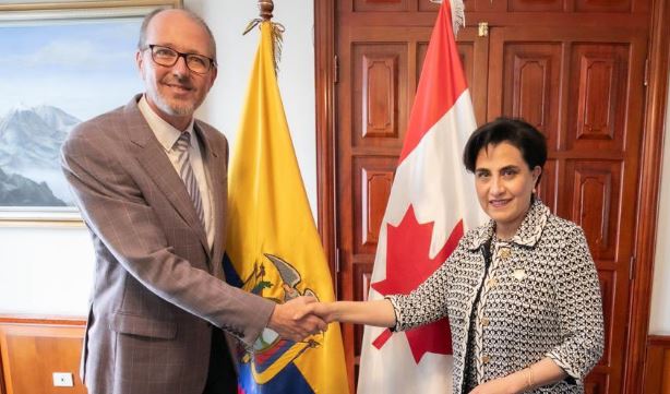 Ecuador y Canadá iniciarán negociaciones con miras a un acuerdo comercial en marzo de 2024