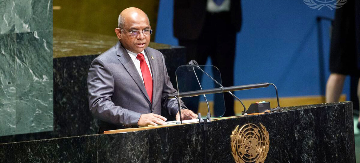 En un contexto de enfermedad y destrucción, el nuevo presidente de la Asamblea General ONU busca esperanza
