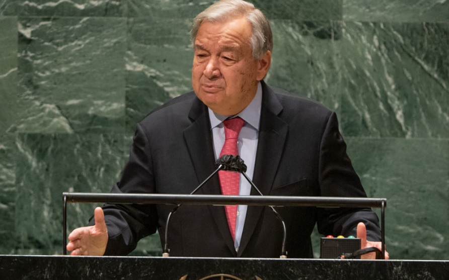 Una catarata de crisis pone al mundo al borde del abismo, afirma Guterres