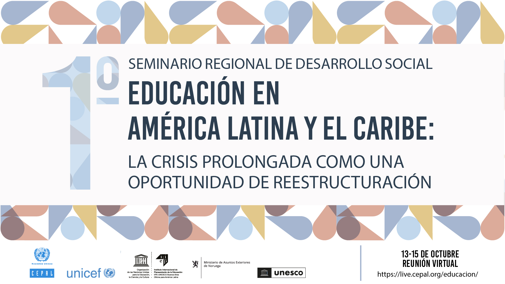 Especialistas debatirán sobre la oportunidad de reestructurar la educación en América Latina y el Caribe a partir de la crisis prolongada del COVID-19