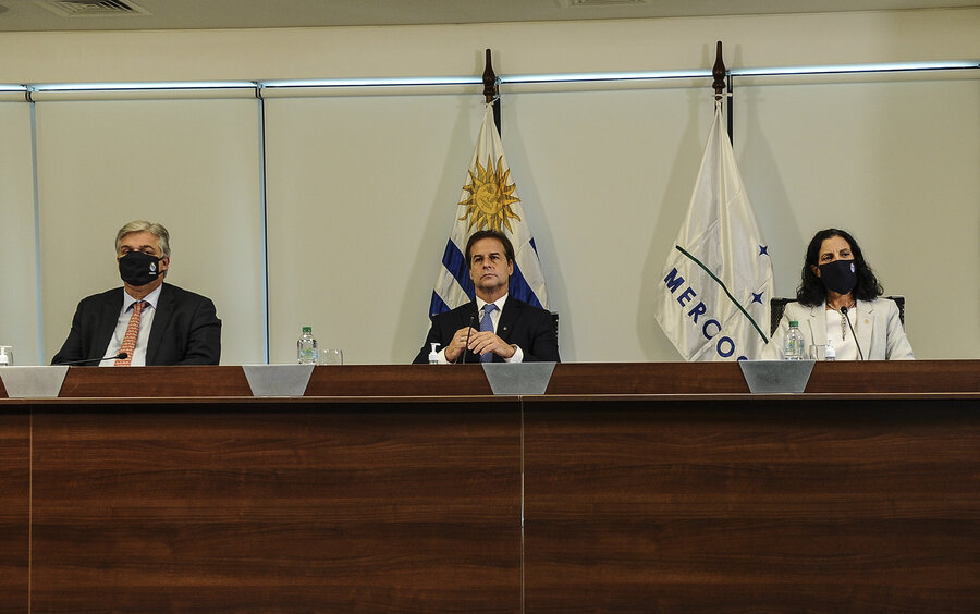 Uruguay rechaza la propuesta de Argentina y Brasil para bajar el arancel del Mercosur