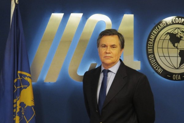 Con apoyo masivo de los países de las Américas, Otero asumió su segundo período como director general del IICA