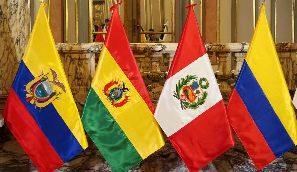 Bolivia, Colombia, Ecuador y Perú, lanzaron Agenda Digital Andina para la transformación digital