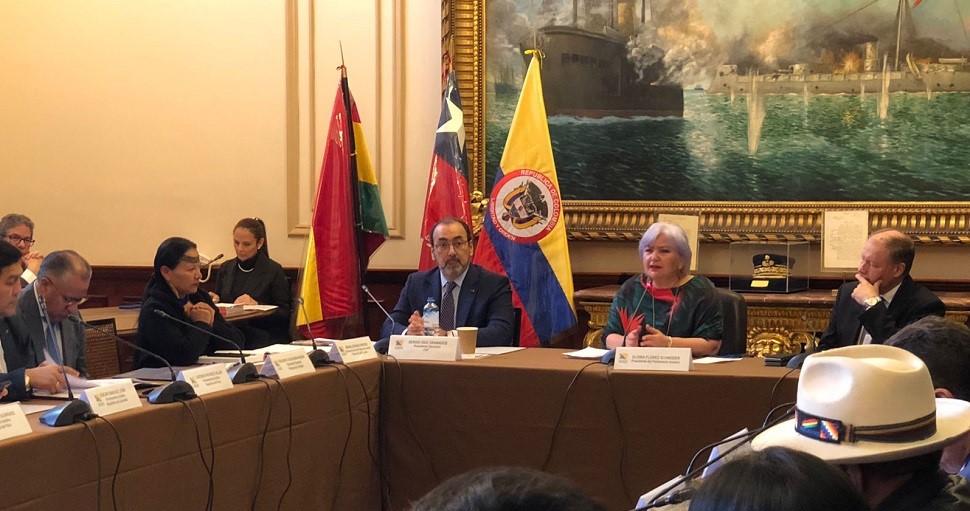 CAF invita en el Parlamento Andino a fortalecer la integración fronteriz