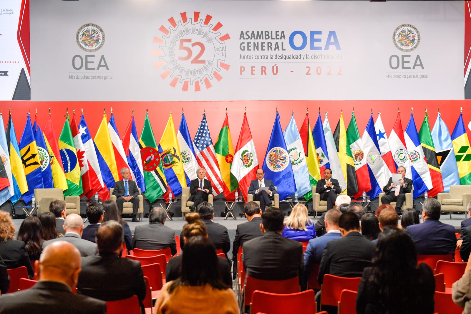 Perú será sede del 52 periodo ordinario de sesiones de Asamblea General de la OEA