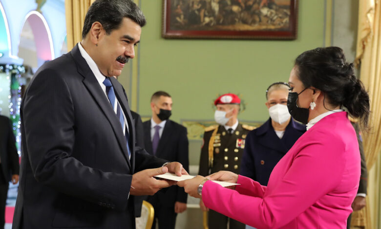 Venezuelan government received credentials of Ambassador Scarleth Romero of Honduras 
