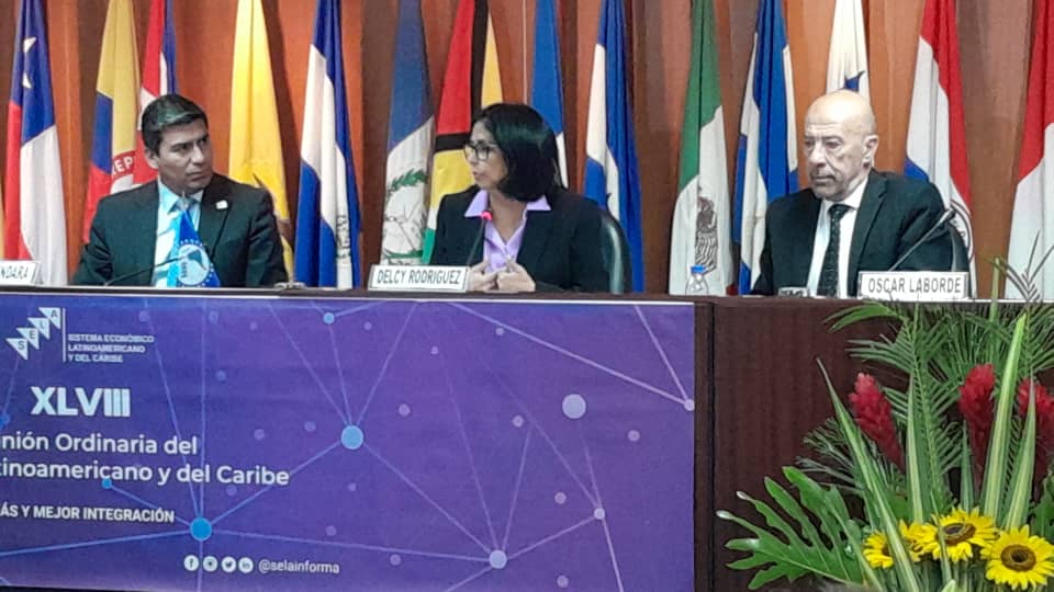 Delcy Rodríguez: More integration means more economic development in the region