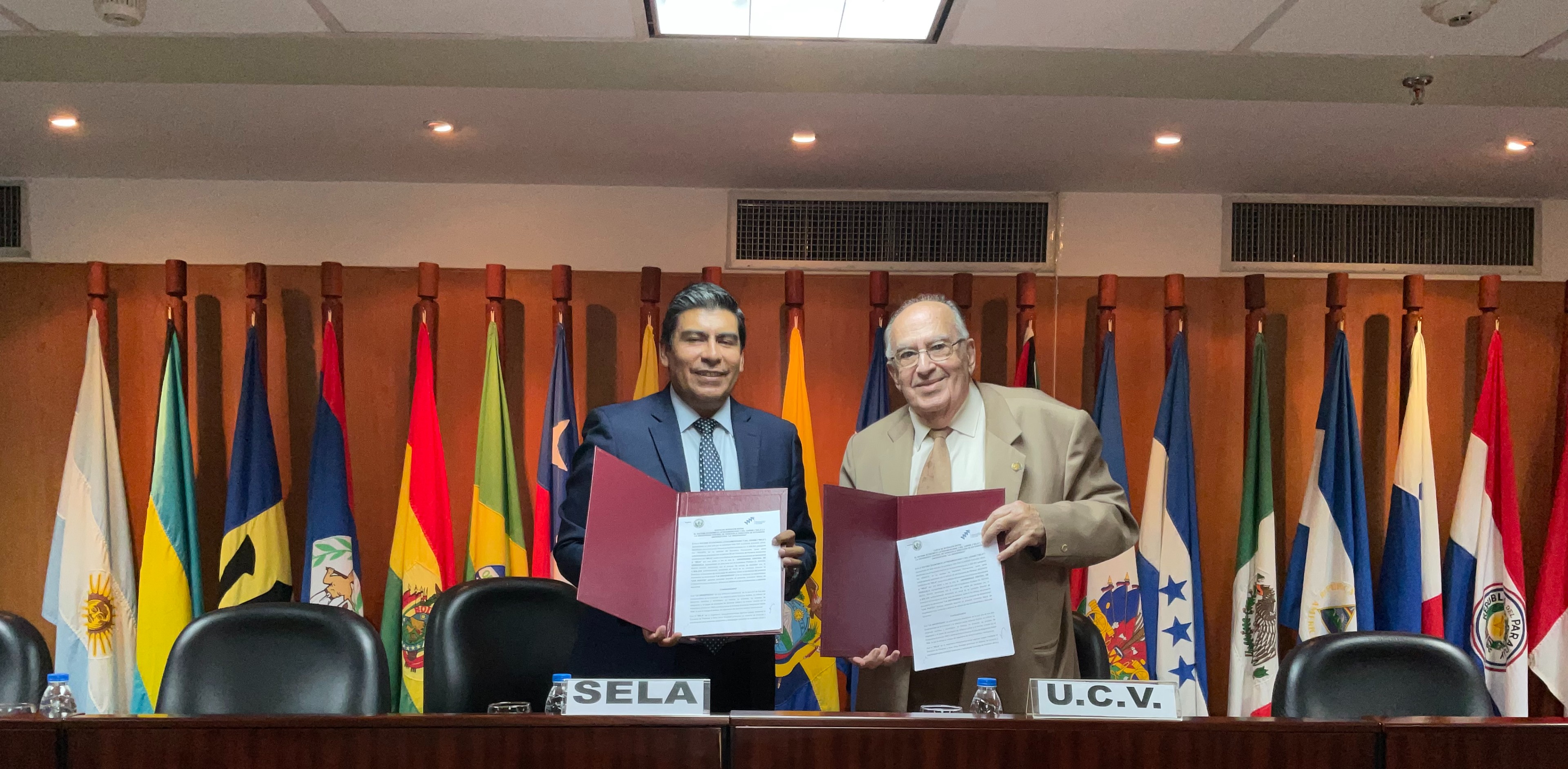 SELA y UCV firman acuerdo de cooperación institucional