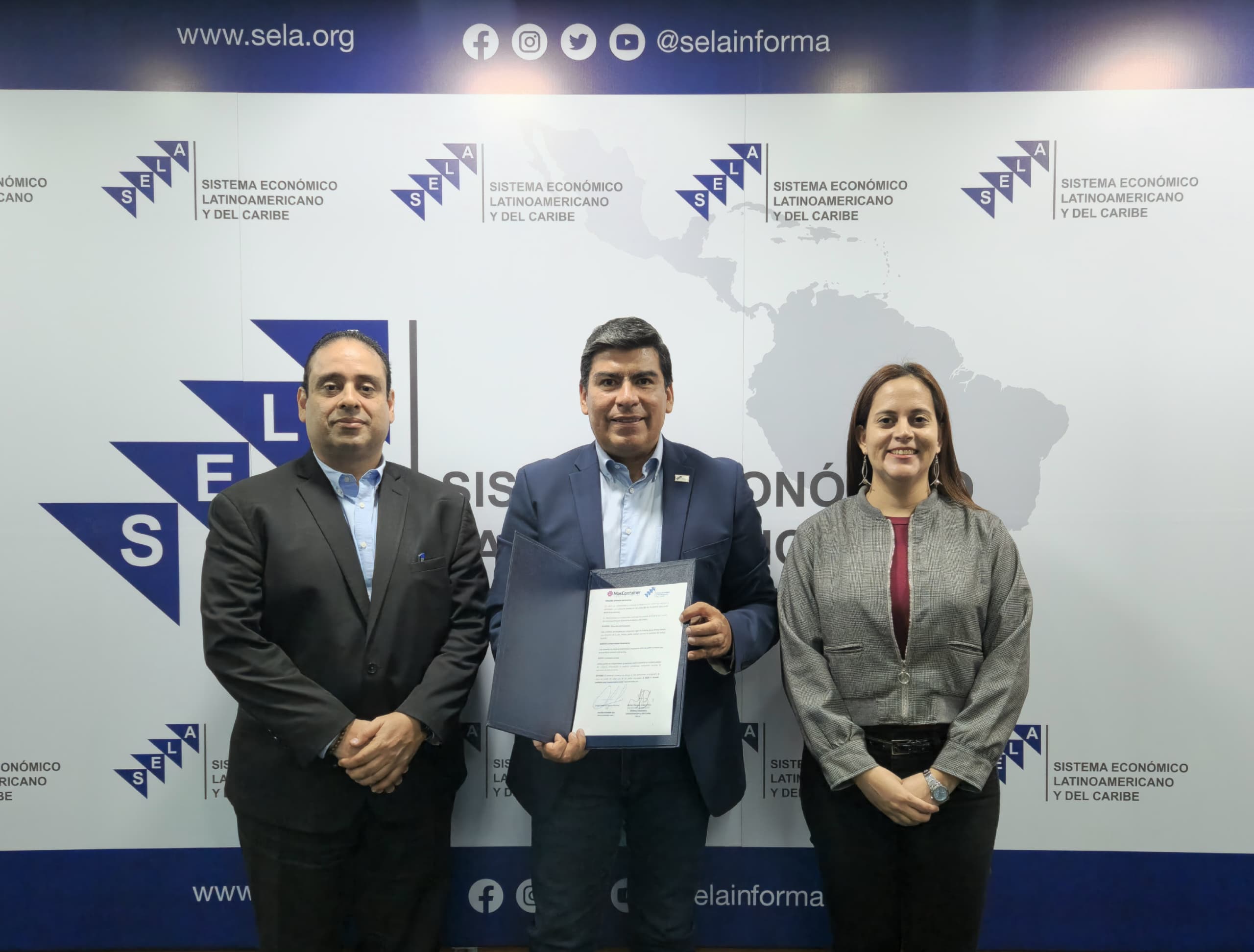 SELA and MasContainer sign agreement for the promotion of international trade and logistics activities