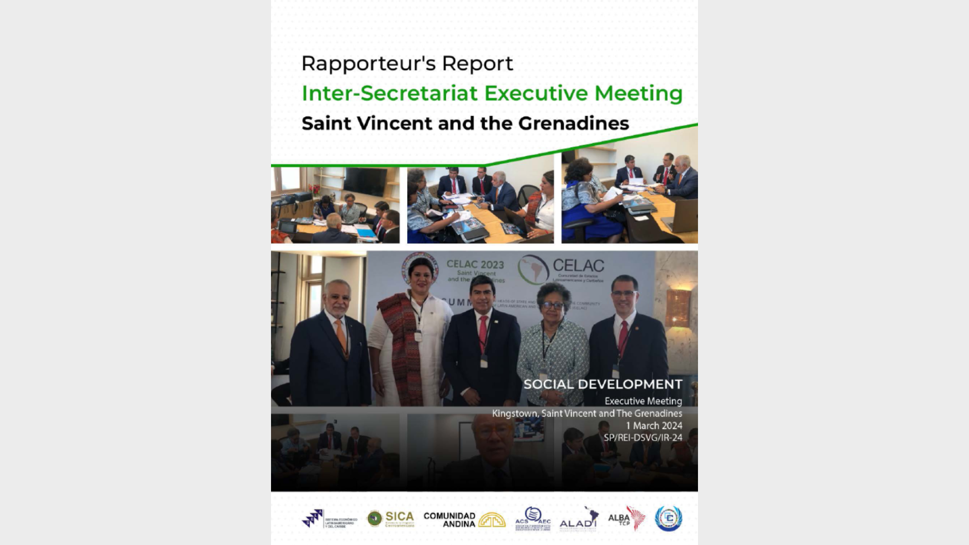 Rapporteur's Report - Inter-Secretariat Executive Meeting