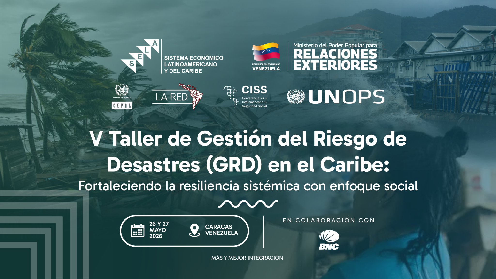 SELA y CISS dictarán Taller de Gestión del Riesgo de Desastres en ...